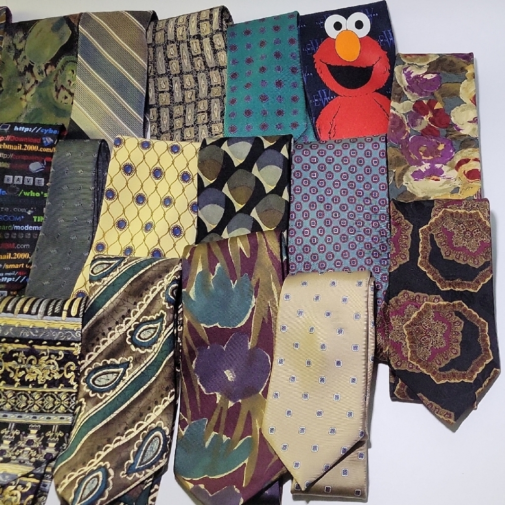 Colorful Patterned Tie Collection - Picture 2 of 12
